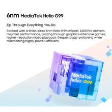 Blackview A200 Pro 24GB(12+12Expand)RAM 256GB ROM 120HZ AMOLED Curved Display 108MP Kamera MTK Helio G99 66W Snabb PD 5050mAh För EU, Håll kontakten med kärlek - Blå - Visa 11