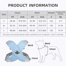 One New Style Pet Leash Vest-Type Dog Chest Harness With Reflective Dog Leash, Suitable For All Seasons Pet Supplies