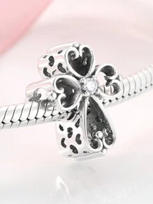 1 Miếng Đúng mốt Khối Zirconia  Vật rủ xuống Hạt Với Hình chữ U Móng ngựa , Ngôi sao , Hoa & Hoa văn chữ thập In S925 Màu bạc , DIY Đồ treo Đối với Mặc hàng ngày , Tuyệt vời Quà sinh nhật Đối với Mẹ , Bạn gái - Bạc - Xem 10