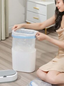 1 Miếng Thông minh Hướng dẫn Thùng rác Đối với Phòng vệ sinh , Treo tường Và Tiết kiệm không gian Thiết kế - trắng - Xem 6