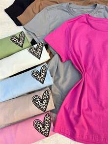 Women T-Shirts - Màu đỏ tím - Xem 5