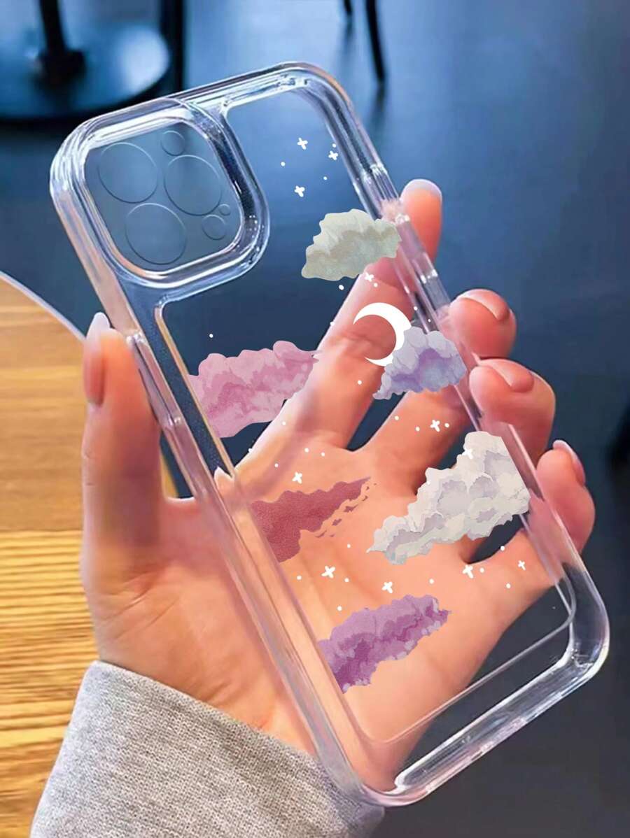 Ốp điện thoại họa tiết mây mùa hè, tương thích với iPhone 11, 13, Galaxy A14. Phiên bản quốc tế, không phải phiên bản nội địa. - Nhiều màu - Xem 1