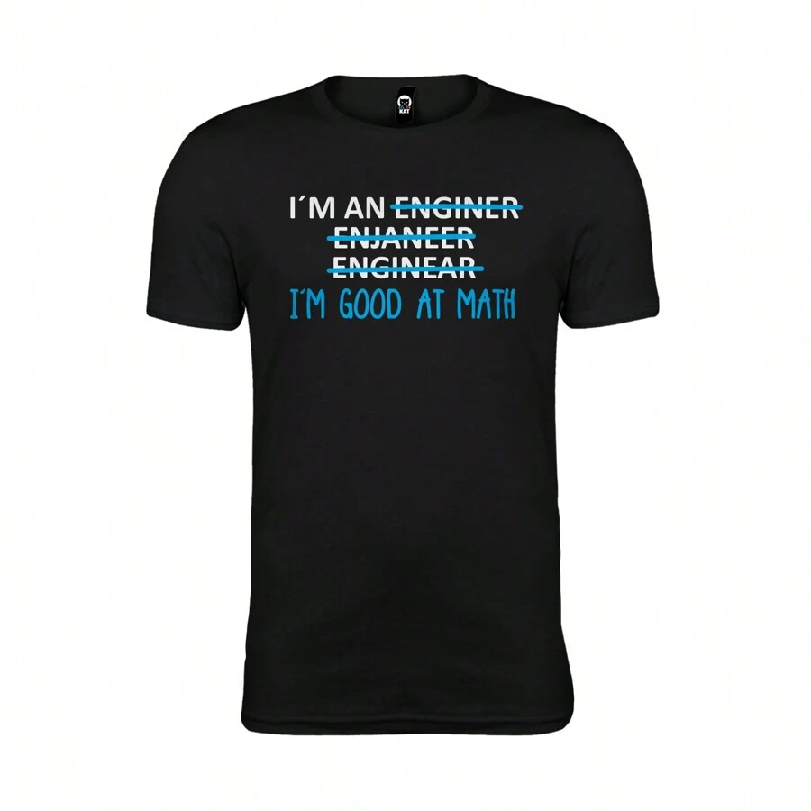 Playera de Caballero Soy un Ingeniero - Negro - Ver 1