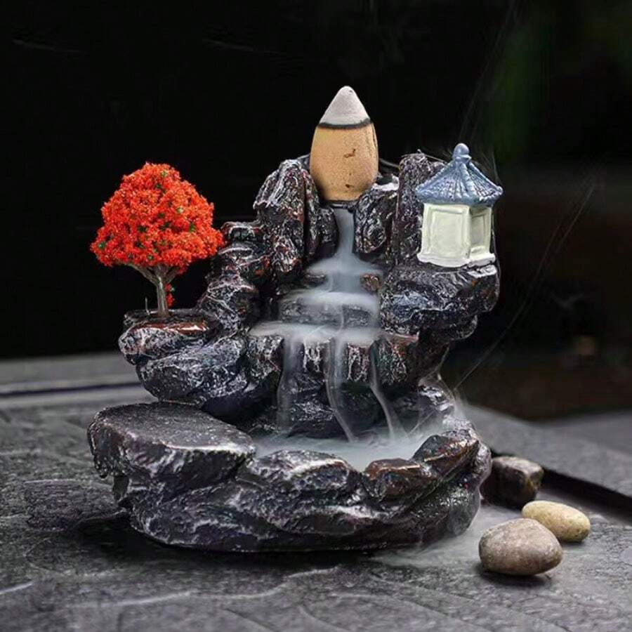 1 Miếng Nhựa Chảy ngược Hương đốt , Phong cách Vintage Nhà  Trang trí Đối với Lễ trà , Yoga - Nhiều màu - Xem 1