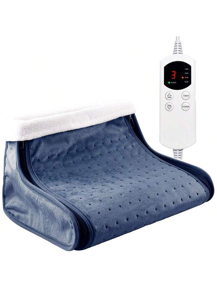 Warm foot boots A simple style super soft fluffy removable machine washing  warm foot boots electric blanket for home or office use | SHEIN UK