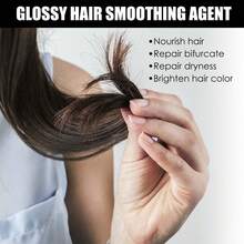 1 件 150 毫升透明免洗免洗髮膠,修復乾燥和受損的頭髮,改善毛躁和光澤