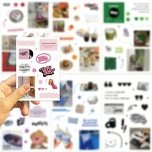 8入組玩具拼圖貼紙,智力益智、豪華奢侈、適用於學生、戶外、派對和diy黏貼,適合剪貼藝術和手工藝品