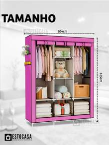 Portable Closets - Pink - View 6