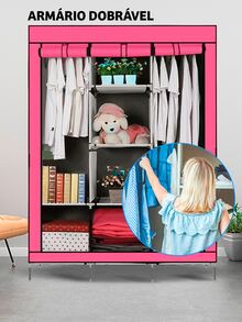 Portable Closets - Pink - View 2