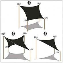 Green Shade Sail For Outdoor - Green - View 5