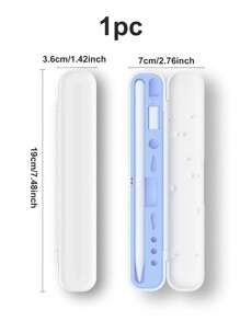 1 pieza Funda protectora azul compatible con Apple Pencil de 1ra/2da generación - Azul - Ver 5