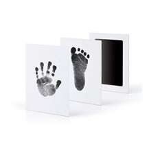 Pet Paw Print Memory Wooden Photo Frame & Diy Ink Pad Set For Cat And Dog Lovers - Black - View 8