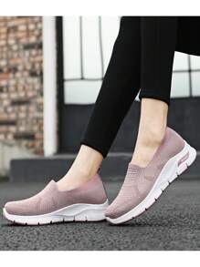 Casual Sports Tennis Shoes For Women Lightweight Slip On Shoes