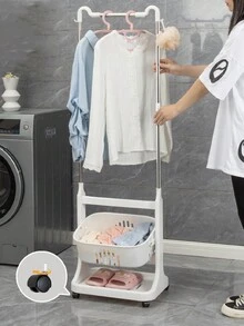 Removable Home Small Cart, Clothes Storage, Mobile Bathroom Organizer Rack
