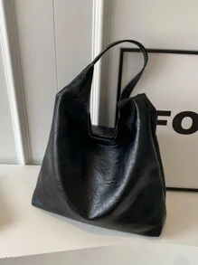 2 件套复古时尚休闲女士手提包，大容量柔软 PU 皮革单肩包适合日常、工作、学校、校园、时尚工作包女士，适合日常优雅和特殊场合