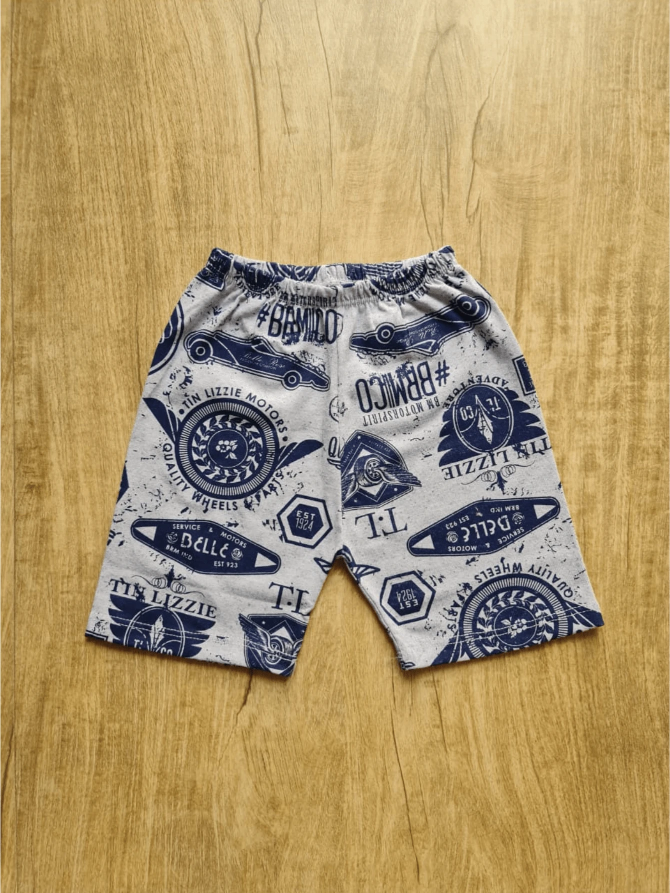 Young Boys Shorts - 藍色 - 查看 1