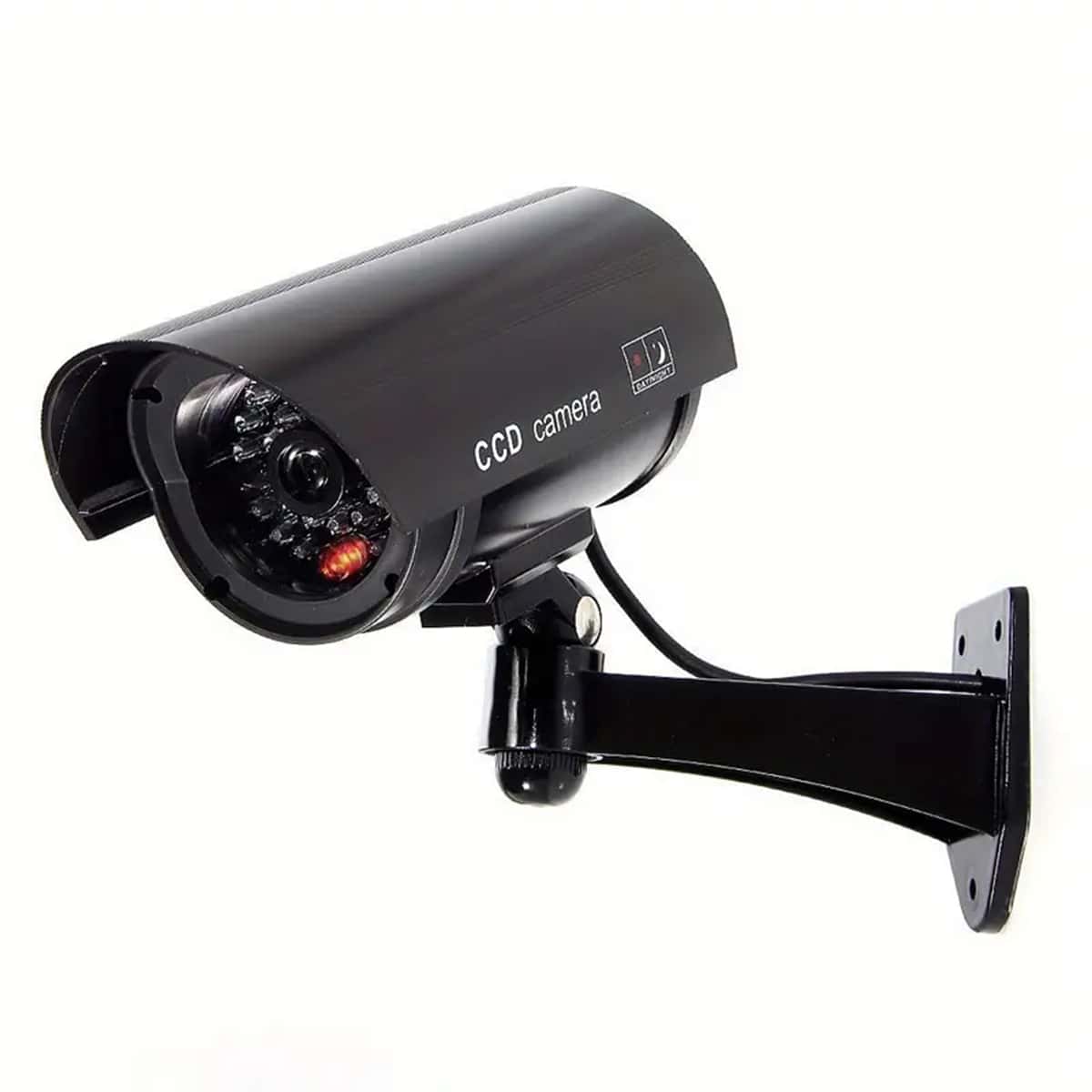 1pc Virtual Security Camera, Fake Cctv Surveillance System, With Realistic Red Flashing Light - Multicolor - View 1