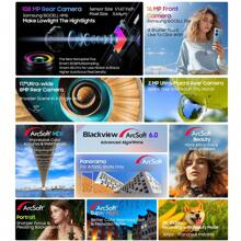 Blackview A200 Pro 24GB(12+12Expand)RAM 256GB ROM 120HZ AMOLED Curved Display 108MP Kamera MTK Helio G99 66W Snabb PD 5050mAh För EU, Håll kontakten med kärlek - Blå - Visa 7