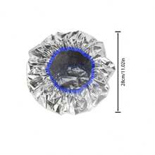 1pc Hair Care Thermal Self-Heating Steaming Cap With Temperature Control For Deep Conditioning, Heat Treatments Silk Bonnet Satin Bonnet - Silver - View 6