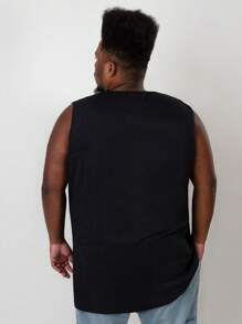 Men Plus Size Tank Tops - 彩色 - 查看 4