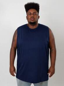 Men Plus Size Tank Tops - 彩色 - 查看 3