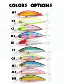 釣魚1入組70毫米14克海水黑色鮍魚搖擺餌,適用於釣鮍魚和梭子魚 - 彩色 - 查看 2