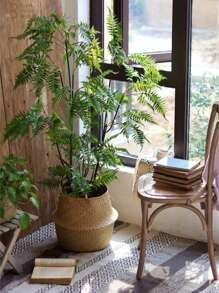 1 szt. Tkany wazon na kwiaty - Burzowy niebieski - Zobacz 4