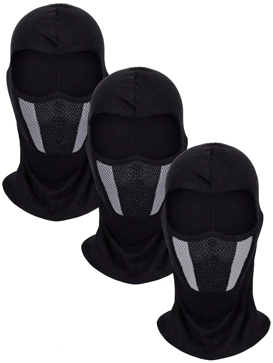 Mặt nạ nam & Mũ che mặt - màu đen - Xem 1