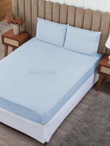 Mattress Pads - Màu xanh nhạt - Xem 2