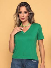 Women T-Shirts - 綠色 - 查看 3