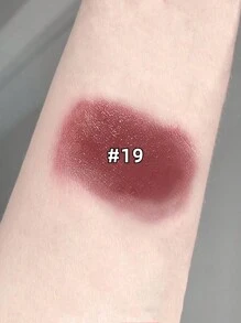 COLORROSE Matte Glossy Lipstick, Super Vivid Color Lipstick, High Pigment Lipstick, Moisturizing Creamy Formula, Intoxicating Berry Color - 19微醺莓果 - 查看 4