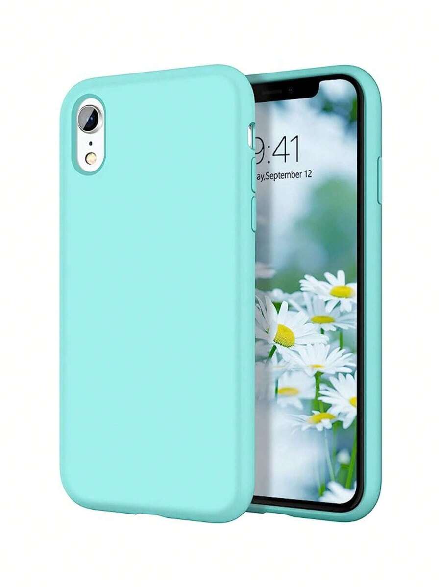 Star Capas - Capinha de Celular Aveludada por dentro para Iphone - Verde Menta - Visão 1