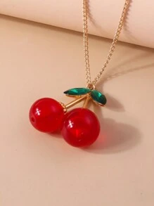 Set Kalung - Merah - View 11