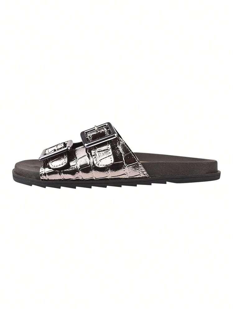 Women Flip-Flops - Plateado - Añade 7