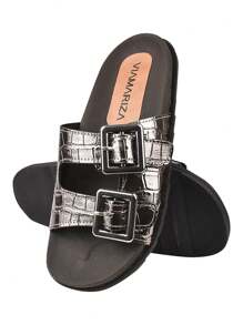 Women Flip-Flops - Bạc - Xem 6