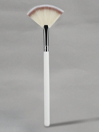 RANCAI فرشاة وجه ناعمة للبلاشر، فرشاة قناع مروحية رفيعة ناعمة لتطبيق أقنعة الوجه مثل أقنعة البيلينج والجليكوليك، مستحضرات التجميل