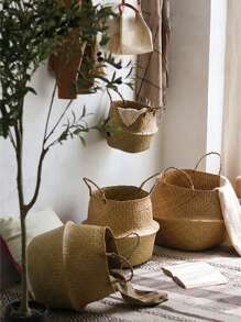 1 szt. Tkany wazon na kwiaty - Burzowy niebieski - Zobacz 3