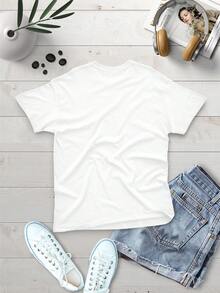 Women T-Shirts - 白色 - 查看 2