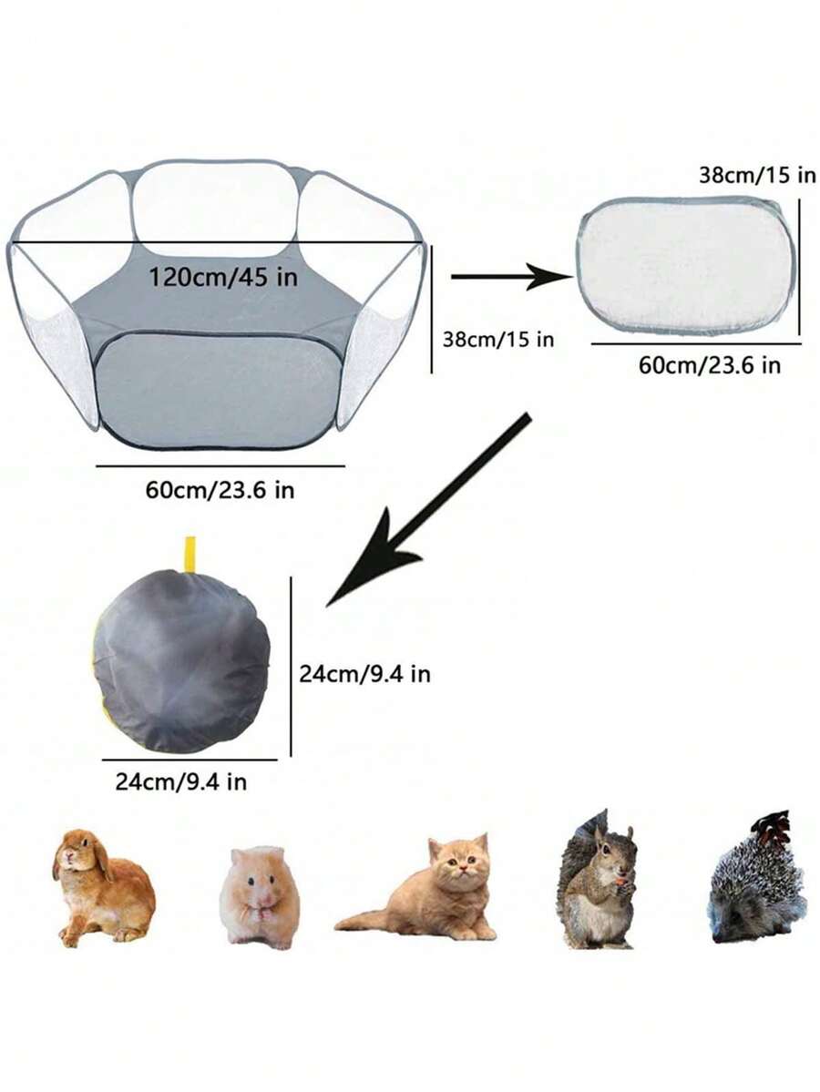 Small Animal Crawling Mat Fence SHEIN USA