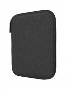 BUBM 電子產品收納旅行盒，小型線材收納袋，男女旅行配件科技收納組，專為手機、SD卡等電纜配件而設，顏色為黑色 - 黑色 - 查看 2