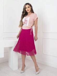 Women Skirts - Rosa Fucsia - Ver 1