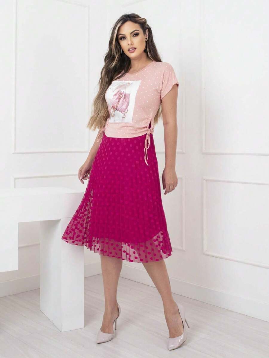 Women Skirts - Rosa Fucsia - Ver 1