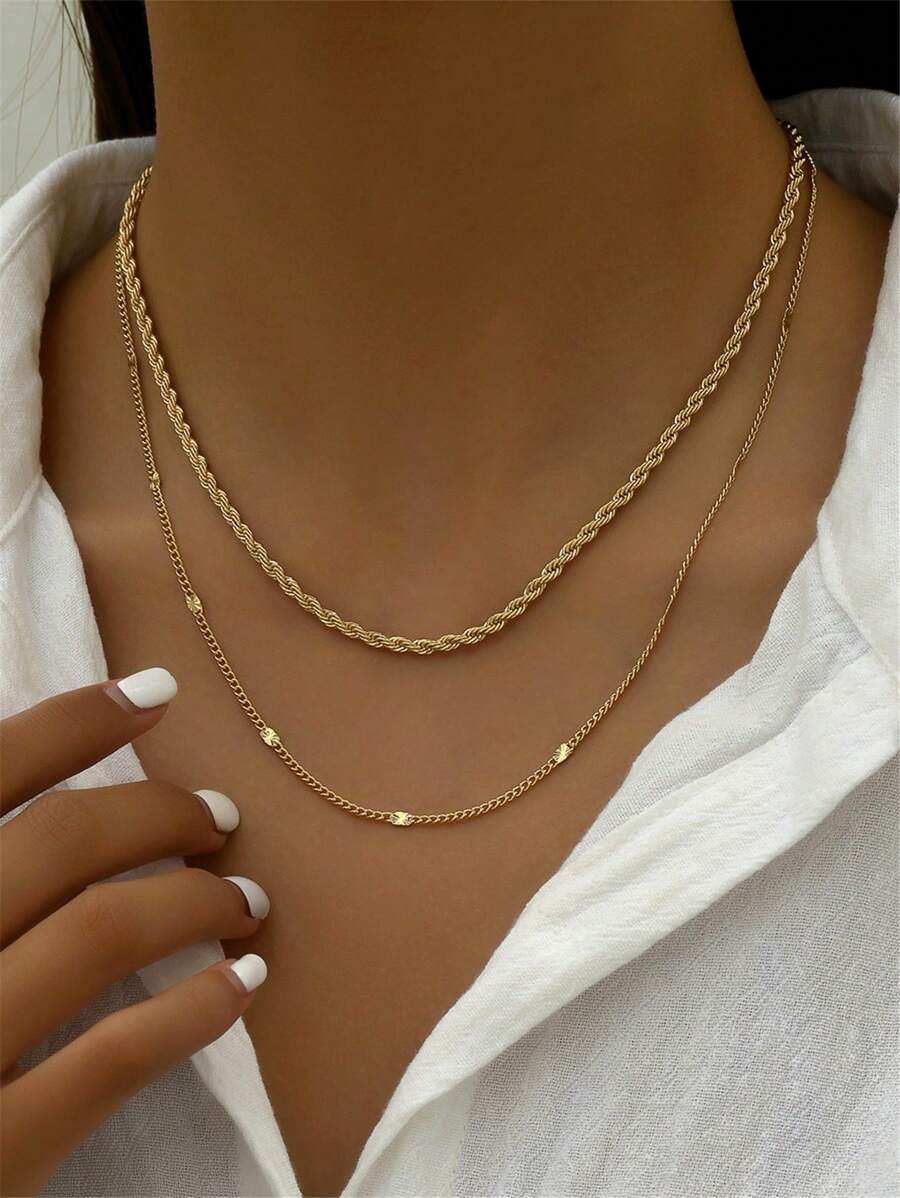 Bộ vòng cổ - Vàng - Xem 1