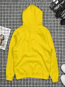 Men Sweatshirts - 黃色 - 查看 2