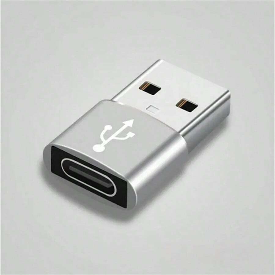 使用usb 3.1 Type-c轉usb A公頭轉接線,增強您的手機性能！ - 銀色 - 查看 1