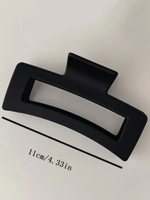 2/1 pezzo Fermagli per capelli in plastica leggera e semplice stile trasparente, adatti per uscire, uso quotidiano, doccia e acconciature raccolte, fermagli per capelli, accessori per capelli da donna adatti per vacanze, outfit estivi, abbigliamento scolastico e universitario in autunno e inverno - Multicolore - Visualizzare 3
