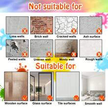 1 Conjunto De Pegatinas De Pared Con Frases Inspiradoras Y Coloridas, Perfectas Para Aulas, Jardines De Infancia Y Salas De Juegos - color - Ver 8