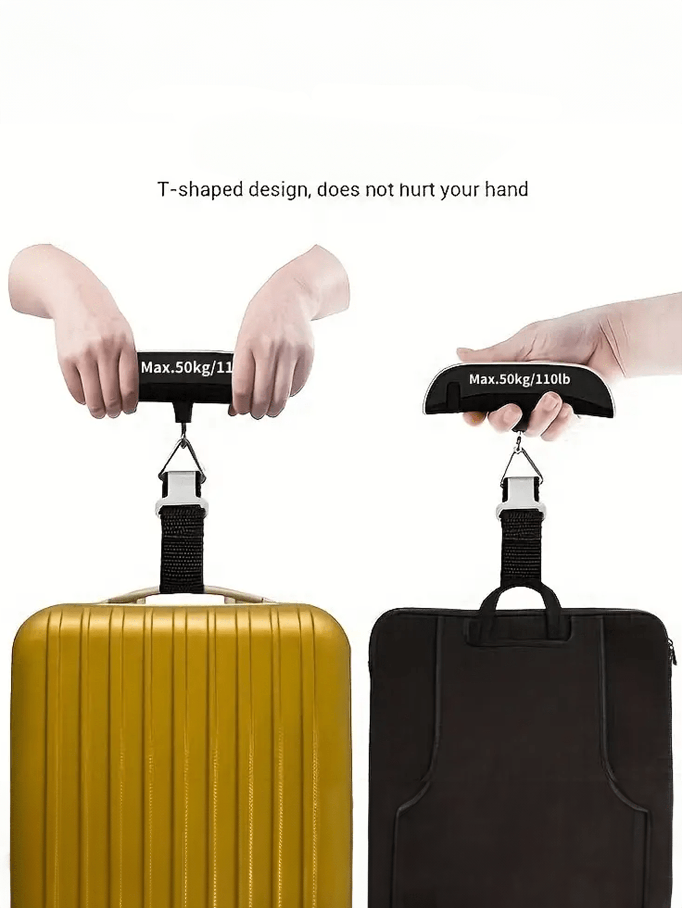 قطعة واحدة من ميزان الأمتعة الإلكتروني (50 كجم/110...