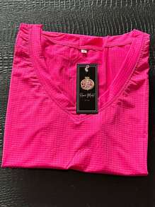 Women T-Shirts - Hot Pink - View 1
