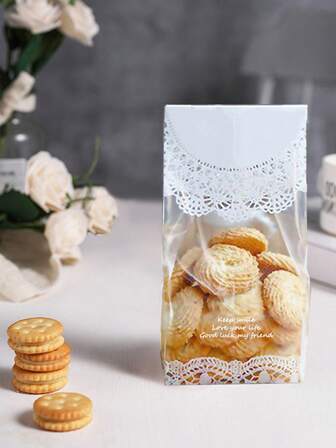 50 件裝卡通零食包裝袋用於糖果和麵包